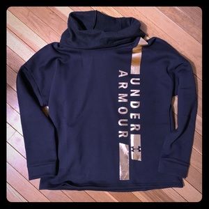 Cowl neck under armour sweatshirt